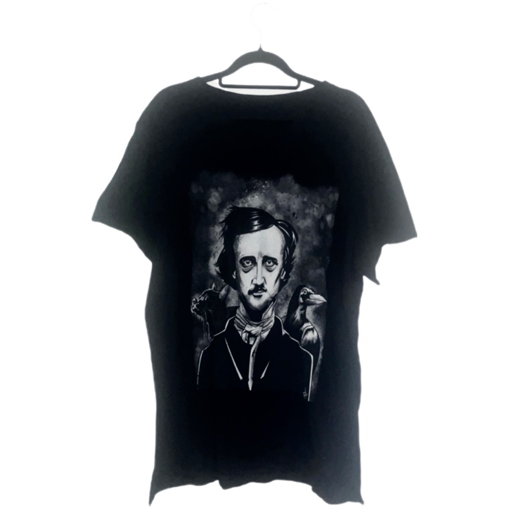 Goth Edgar Allan Poe Tee